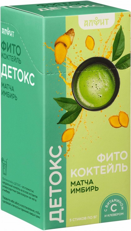 Фитококтейль Детокс, 5 стиков по 5гр