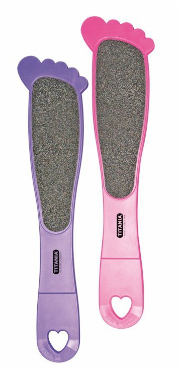 Titania Тёрка в форме ступни двустороннняя