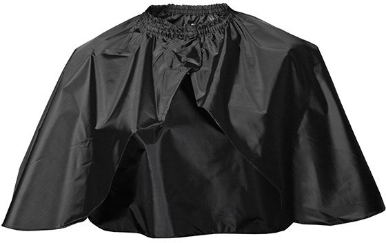 h10806-15 harizma Укороченная накидка черная, 73х115 см