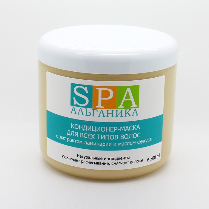 Кондиционер-маска для всех типов волос SPA Альганика (500 мл)