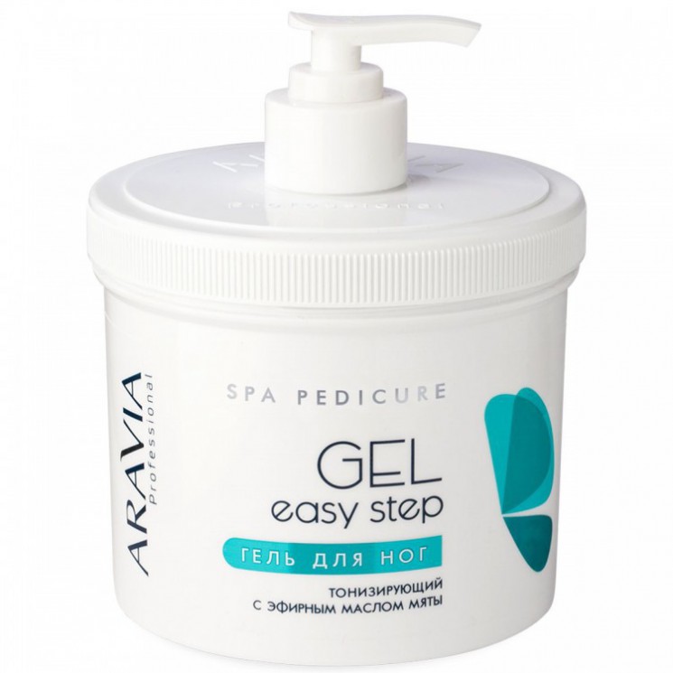 4008 Aravia Professional Гель для ног тонизирующий Easy Step, 550 мл